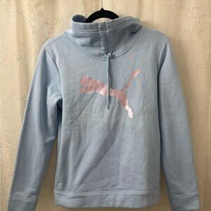 Light blue puma pullover